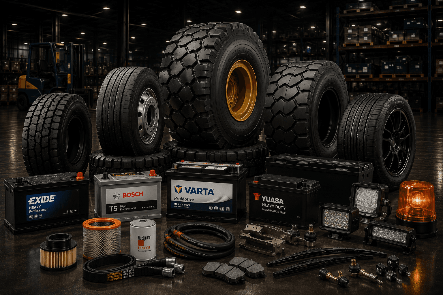 Tyres, Batteries & Accessories