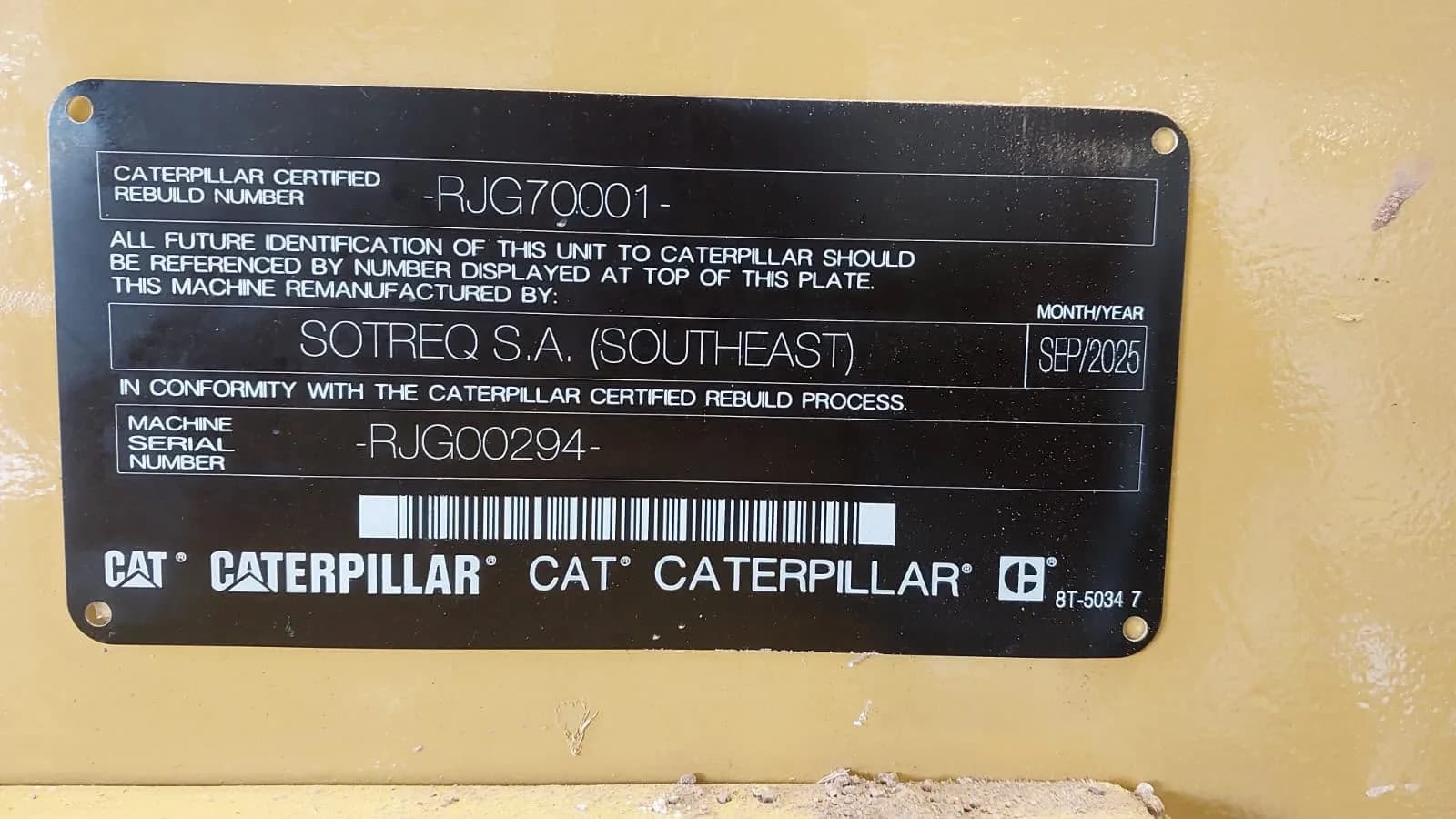 CATERPILLAR D10T Bulldozer 2025Y (Rebuild)